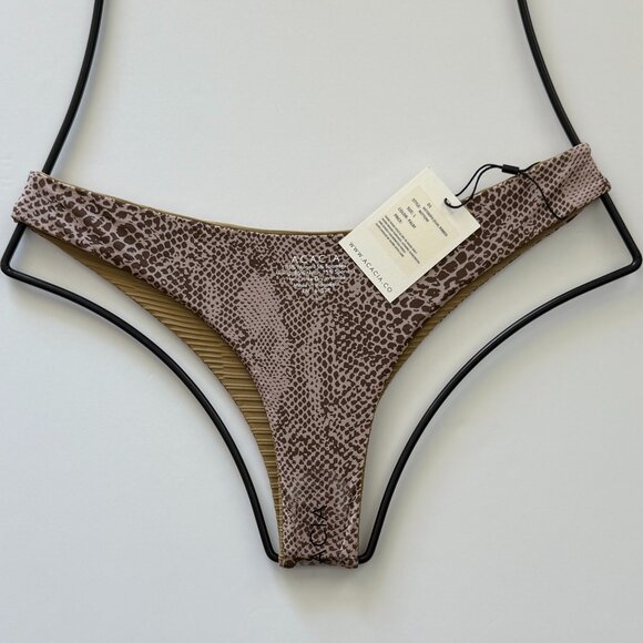 Acacia Swim Ho’okipa Dual Ribbed Bikini Bottom - Palm - Large - Picture 4 of 8